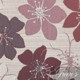 Bild von 32-620-50,  Stoffmuster, Blume aubergine